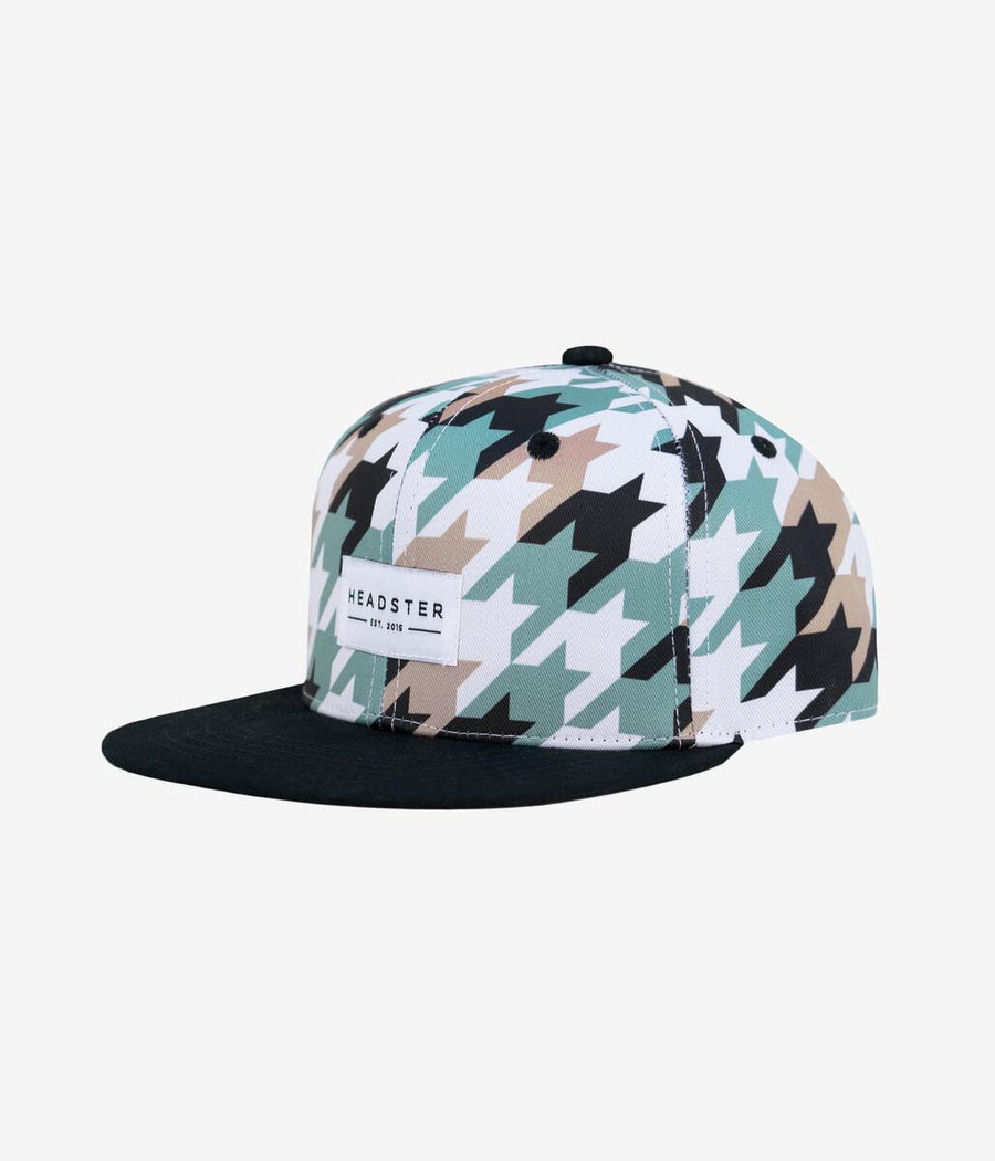 Kid's Houndstooth Snap Back Hat