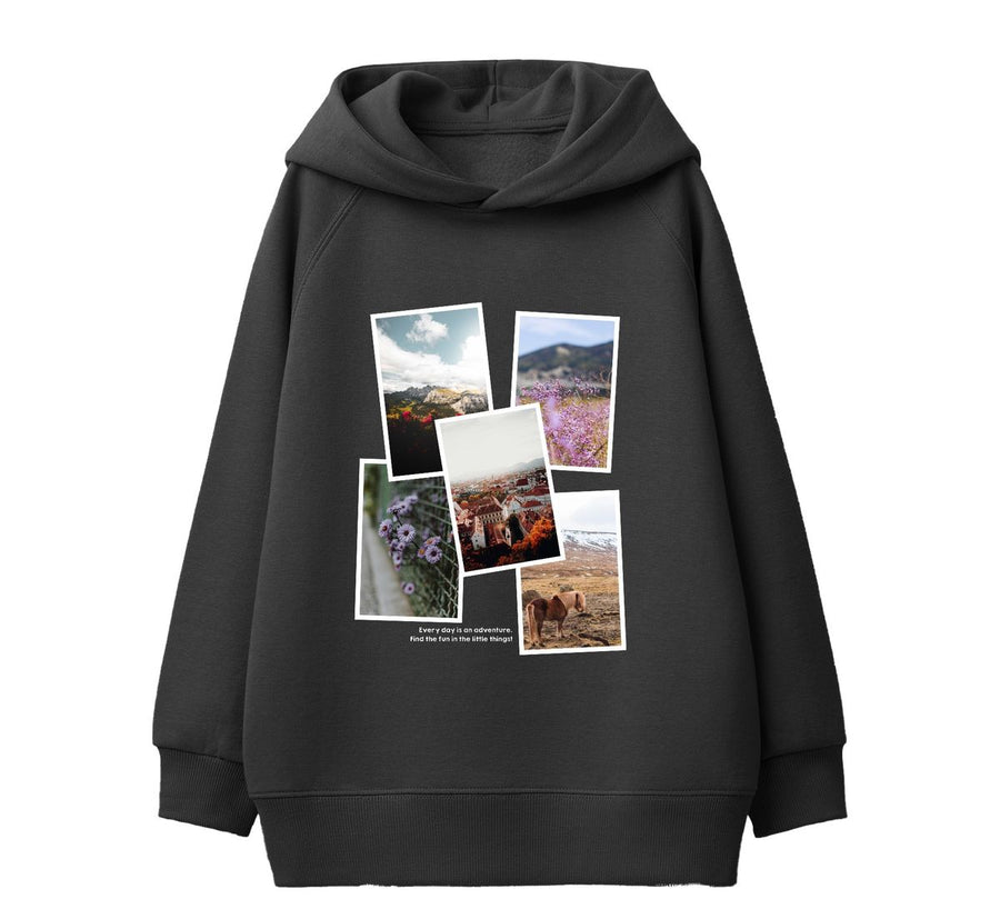 Girl's (7-16) Washed Hoodie