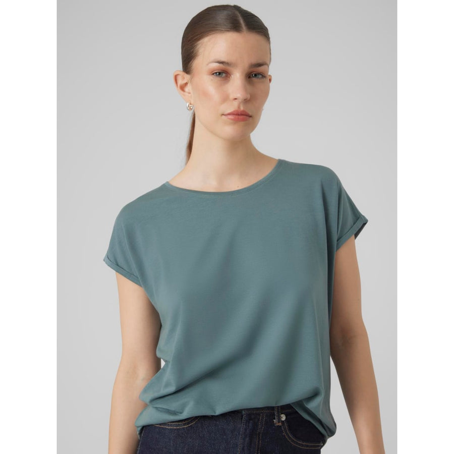 Ladies Mava Plain T-Shirt - North Atlantic