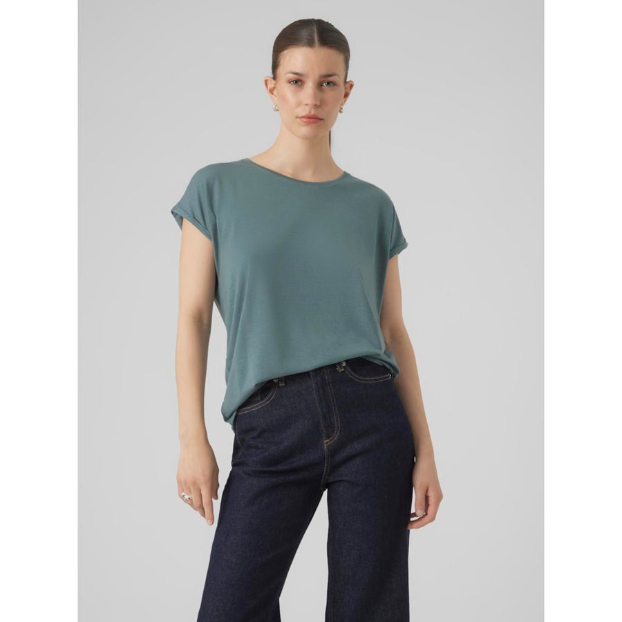 Ladies Mava Plain T-Shirt - North Atlantic