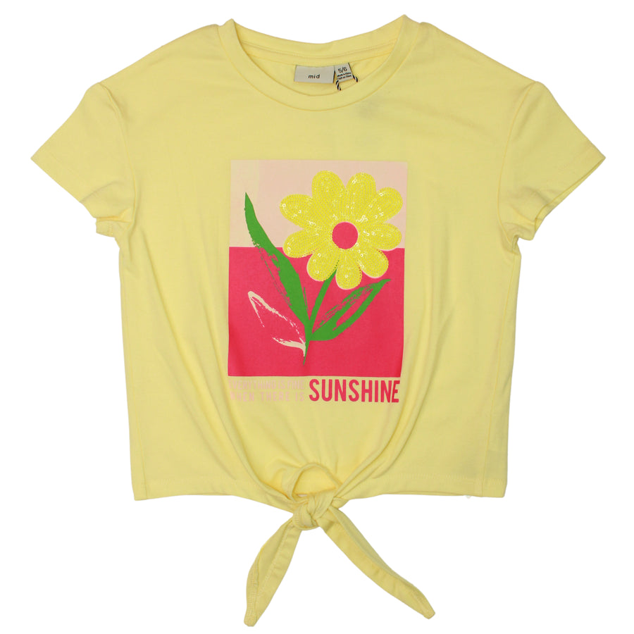 Girl's (2-7) T-Shirt - Yellow