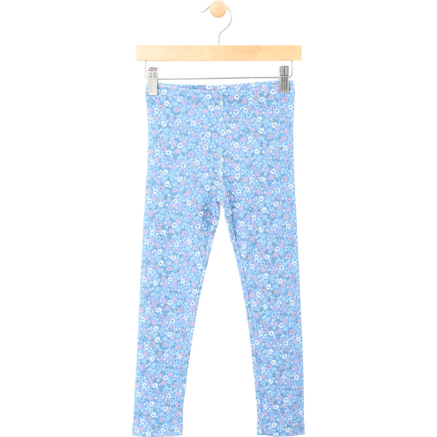 Girl's (2-7) Legging - Blue