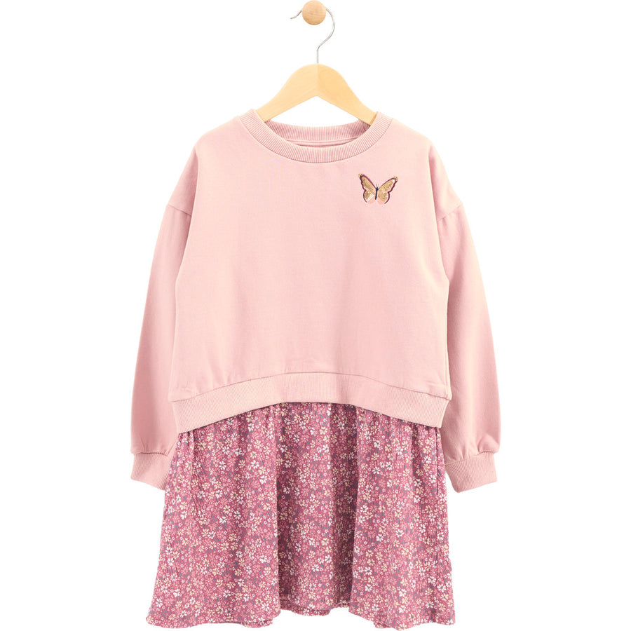 Girls (2-7) Fooler Dress - Blush Pink