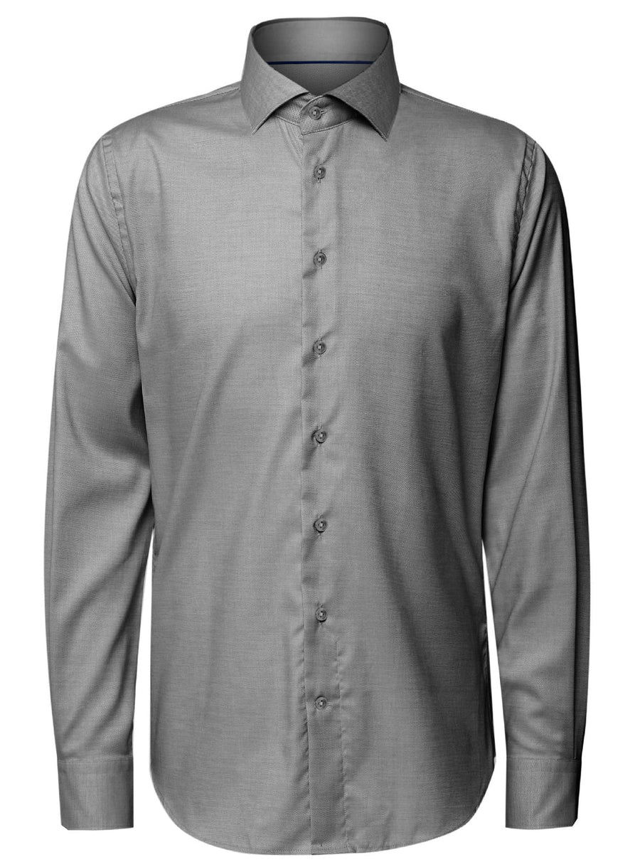 Men's Dustin Long Sleeve Dress Shirt - Grey