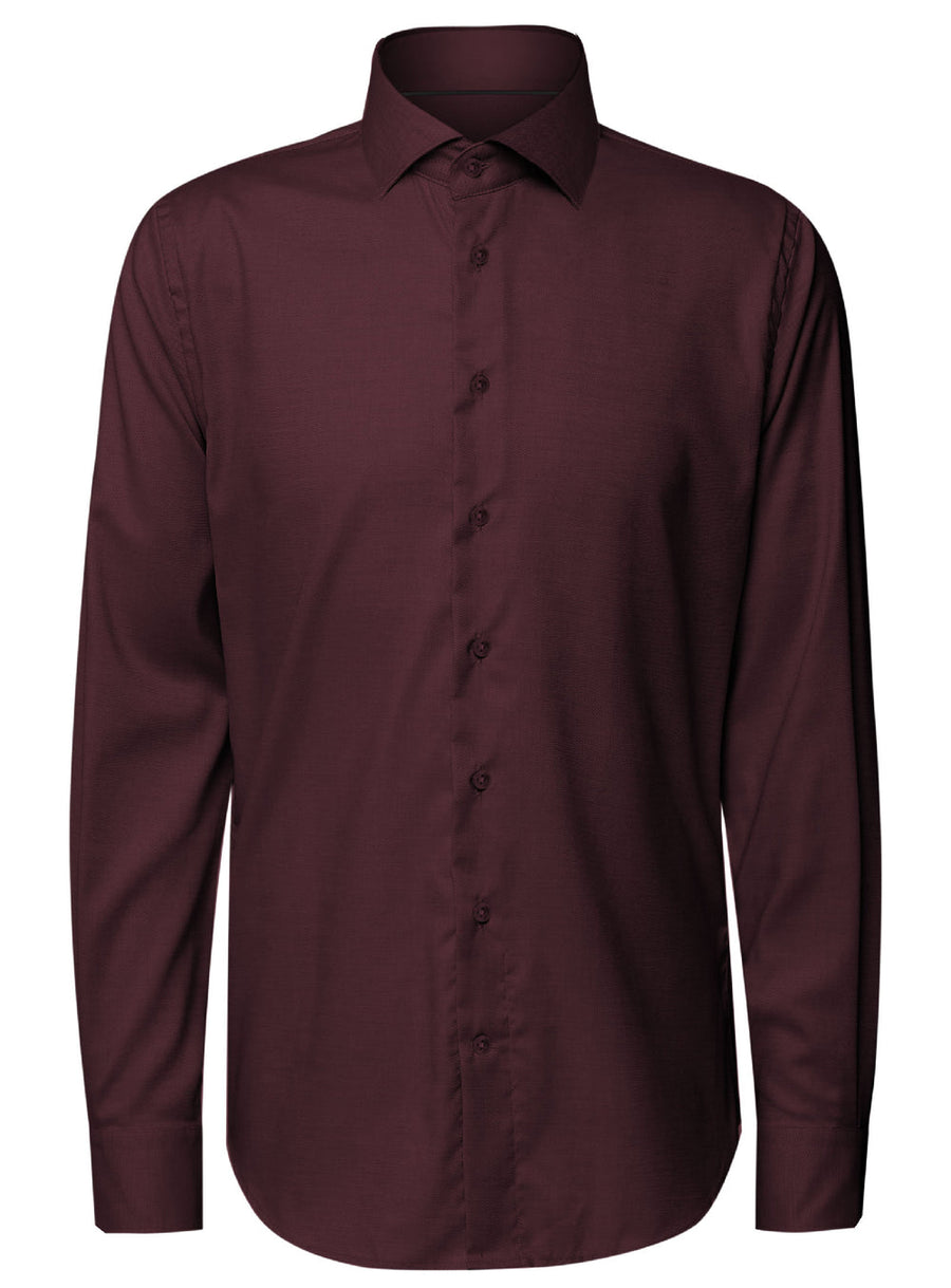 Men's Gordon Long Sleeve 4 Way Stretch - Wine