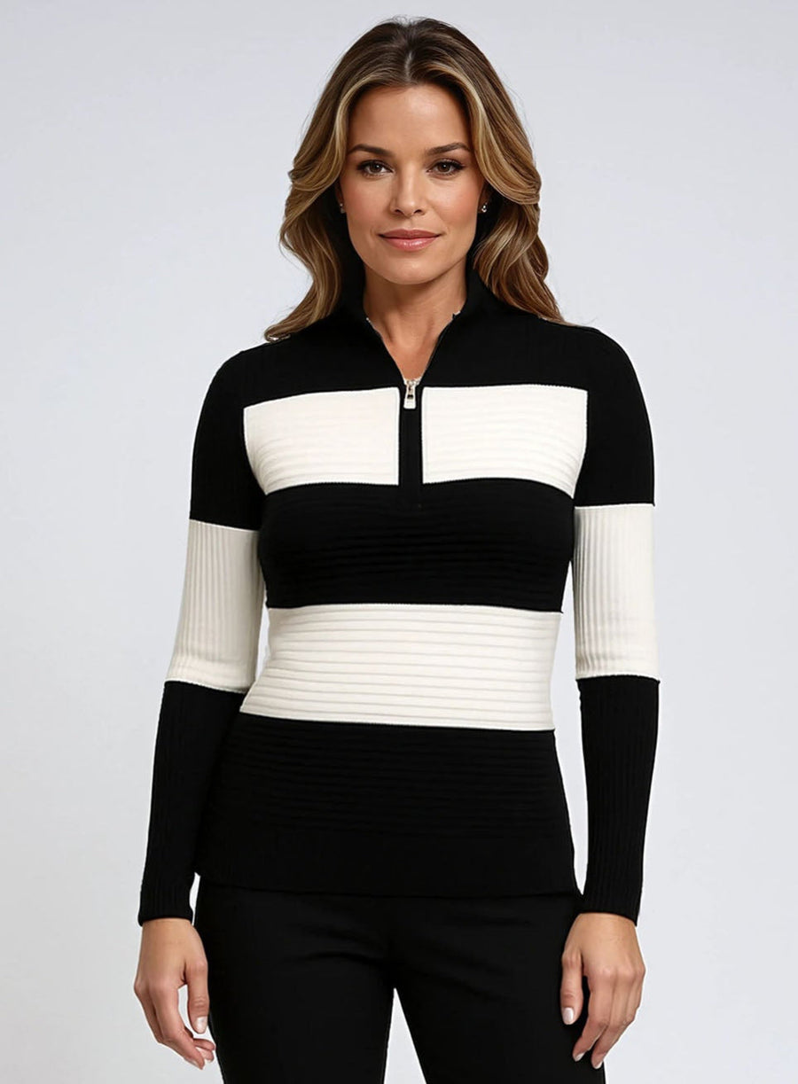 Ladies Zaria Half Zip Sweater