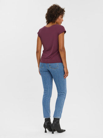 Ladies Filla VNeck T-Shirt - Winetasting