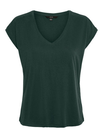 Ladies Filla VNeck T-Shirt - Pine Grove
