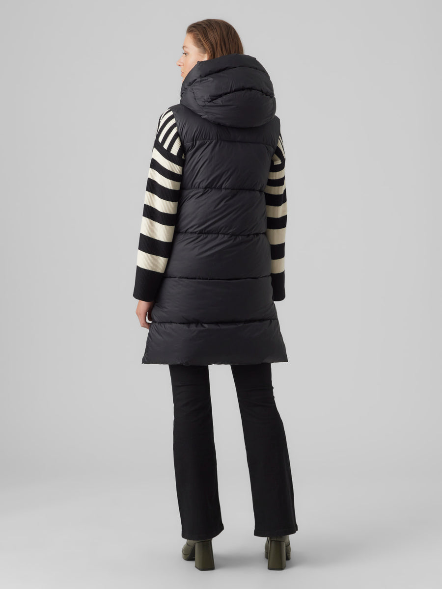 Ladies Vest With Hood