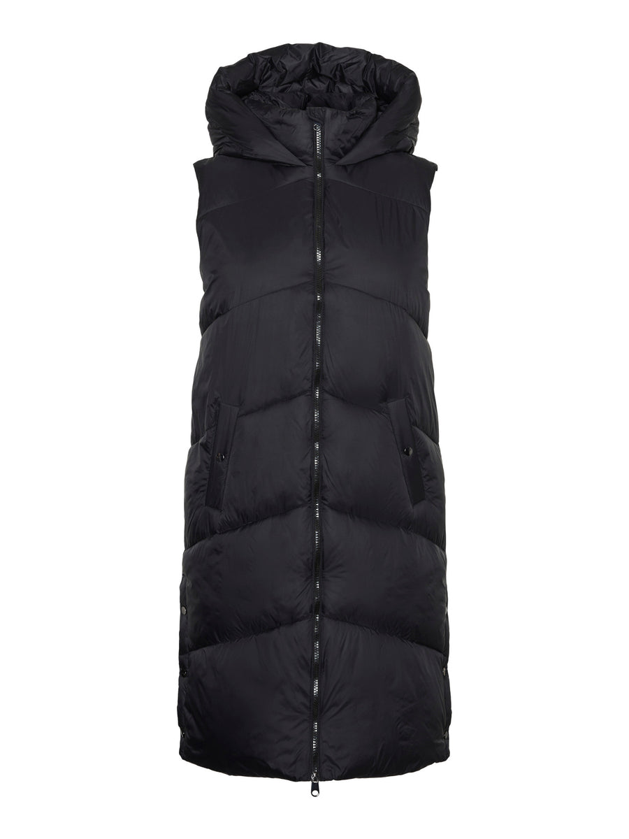 Ladies Vest With Hood