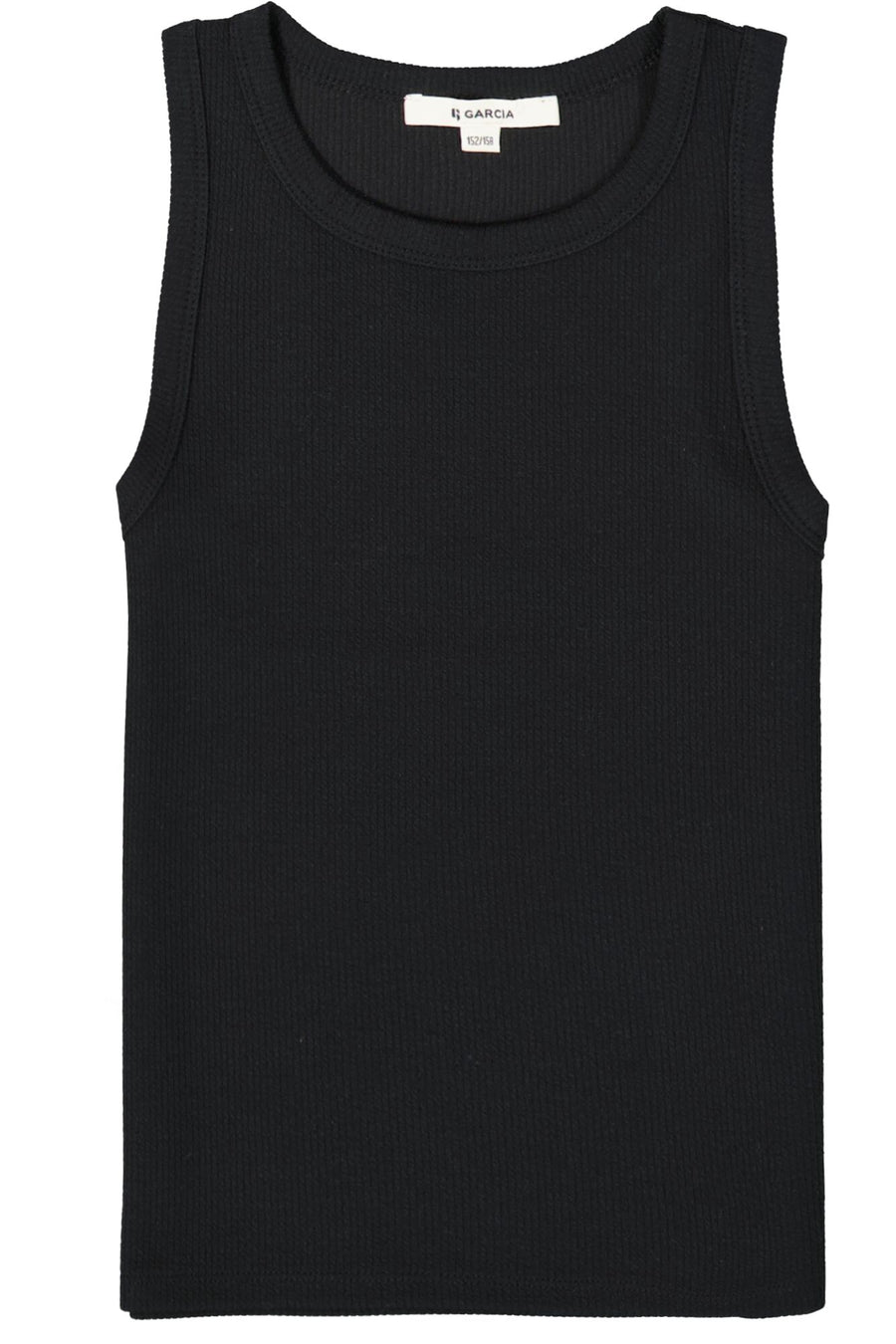 Girl's (8-16) Tank Top - Black