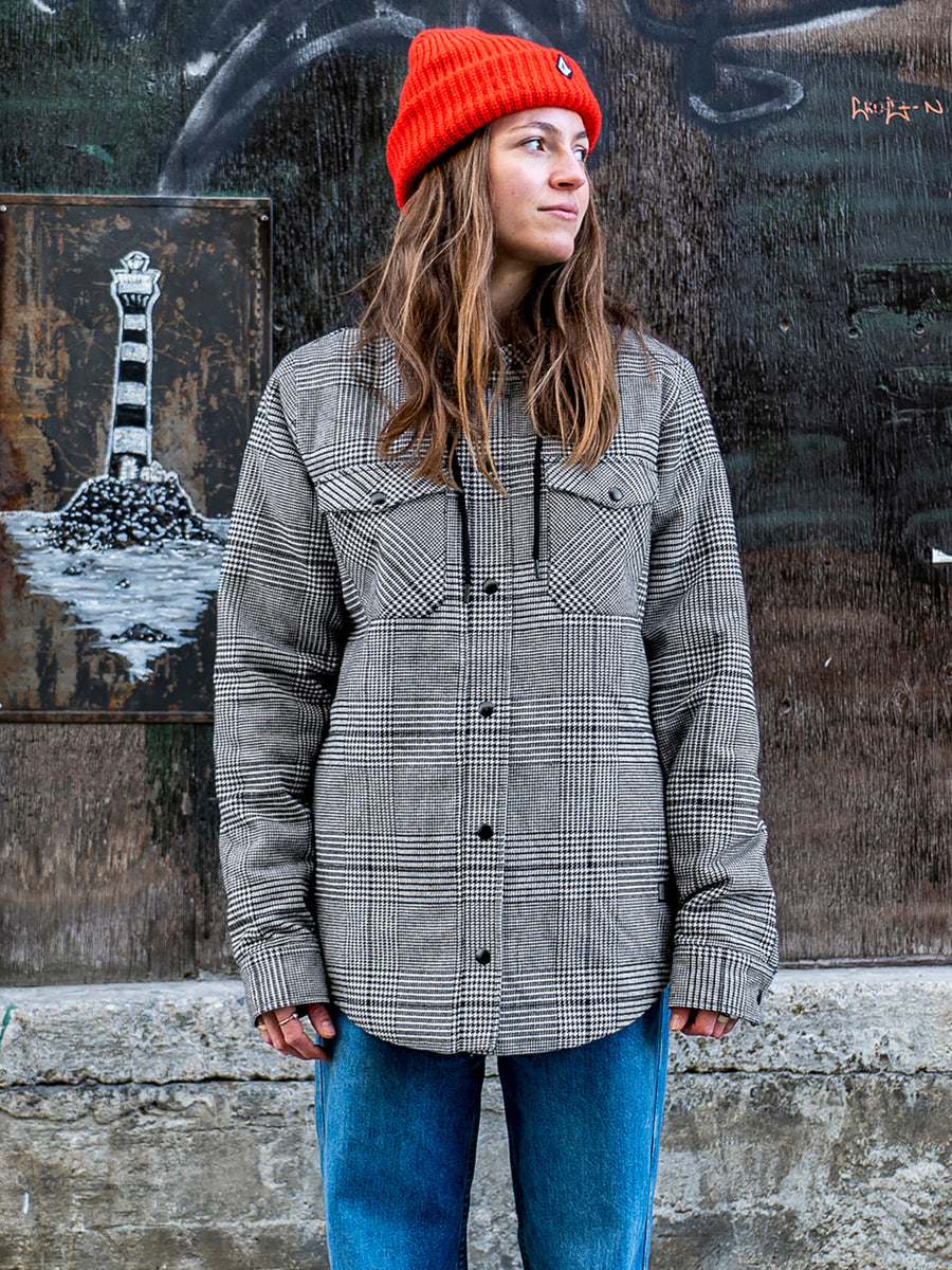 Ladies Insulated Flannel - Moonbeam