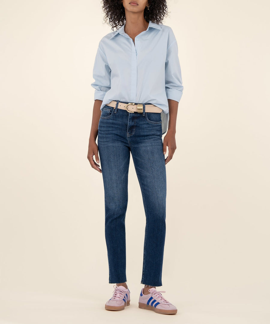 Ladies Rachael High Rise Mom Jean 28