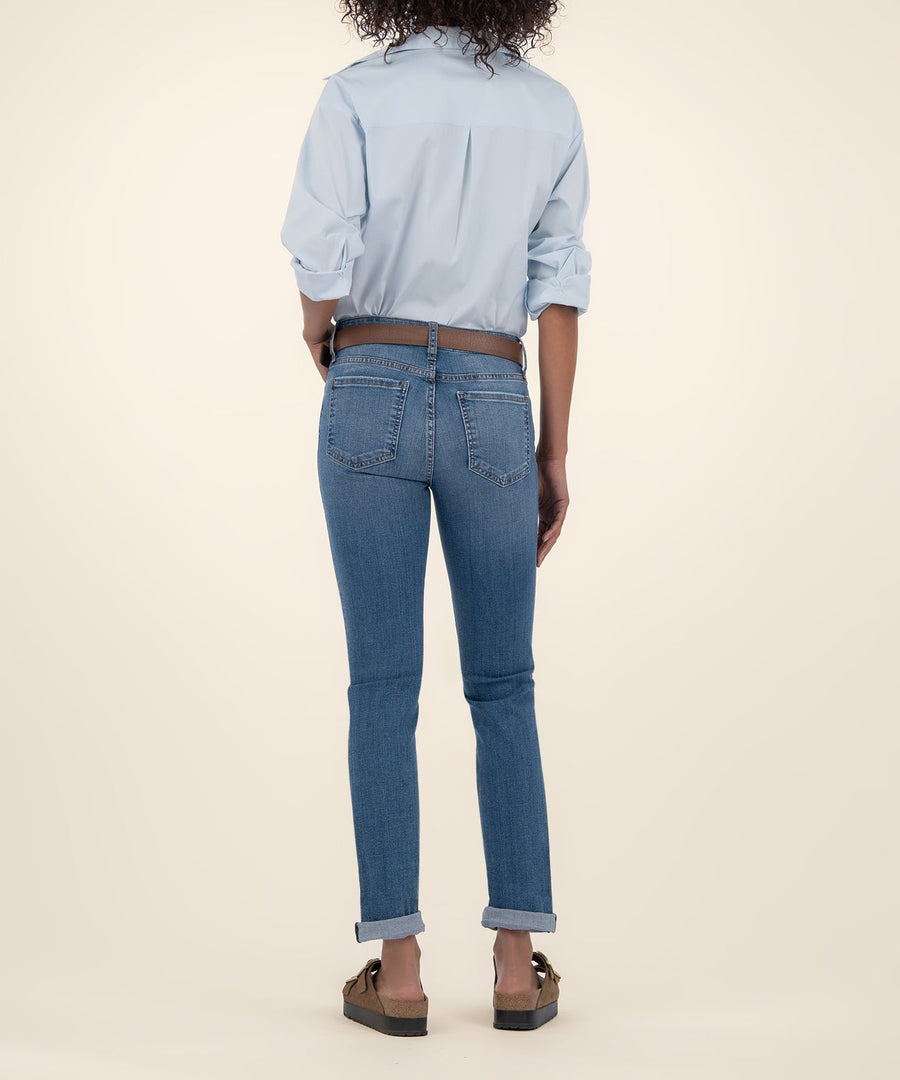 Ladies Mid Rise Catherine Boyfriend Jean