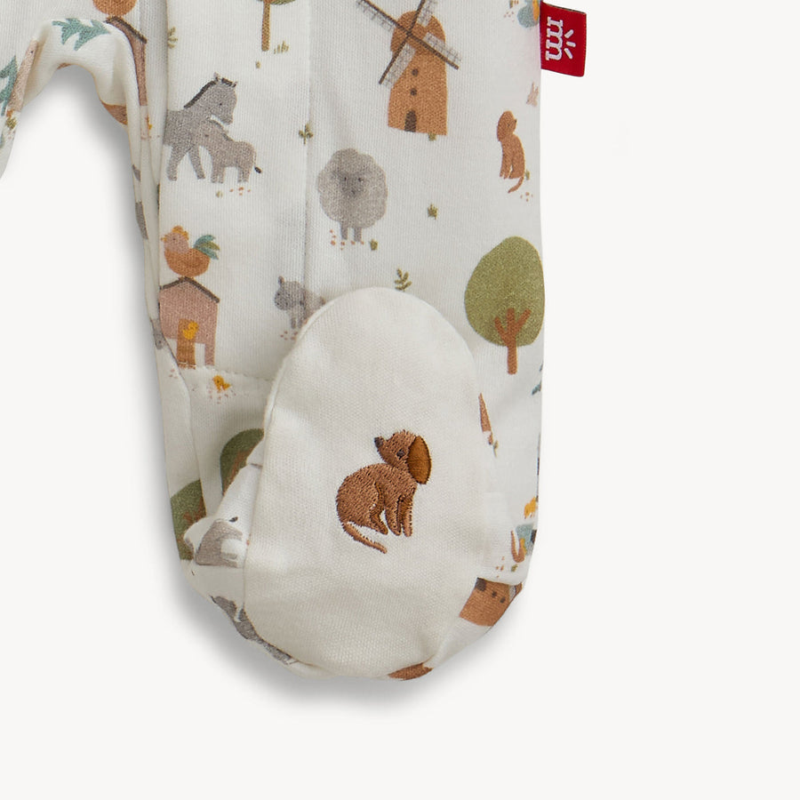 Infant Magnetic Footie - Funny Farm