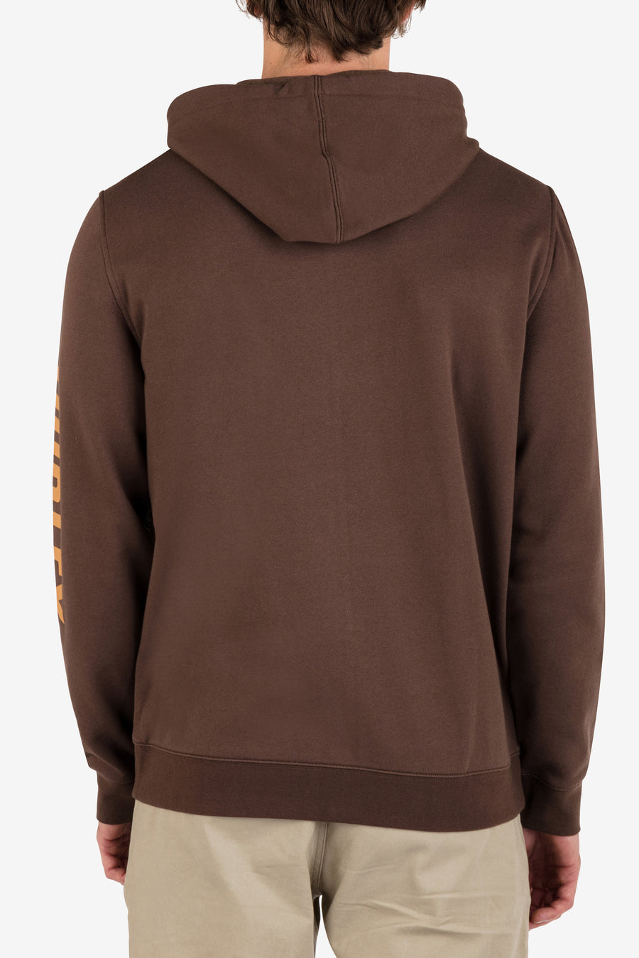 Men's Zip Up Hoodie - Espresso