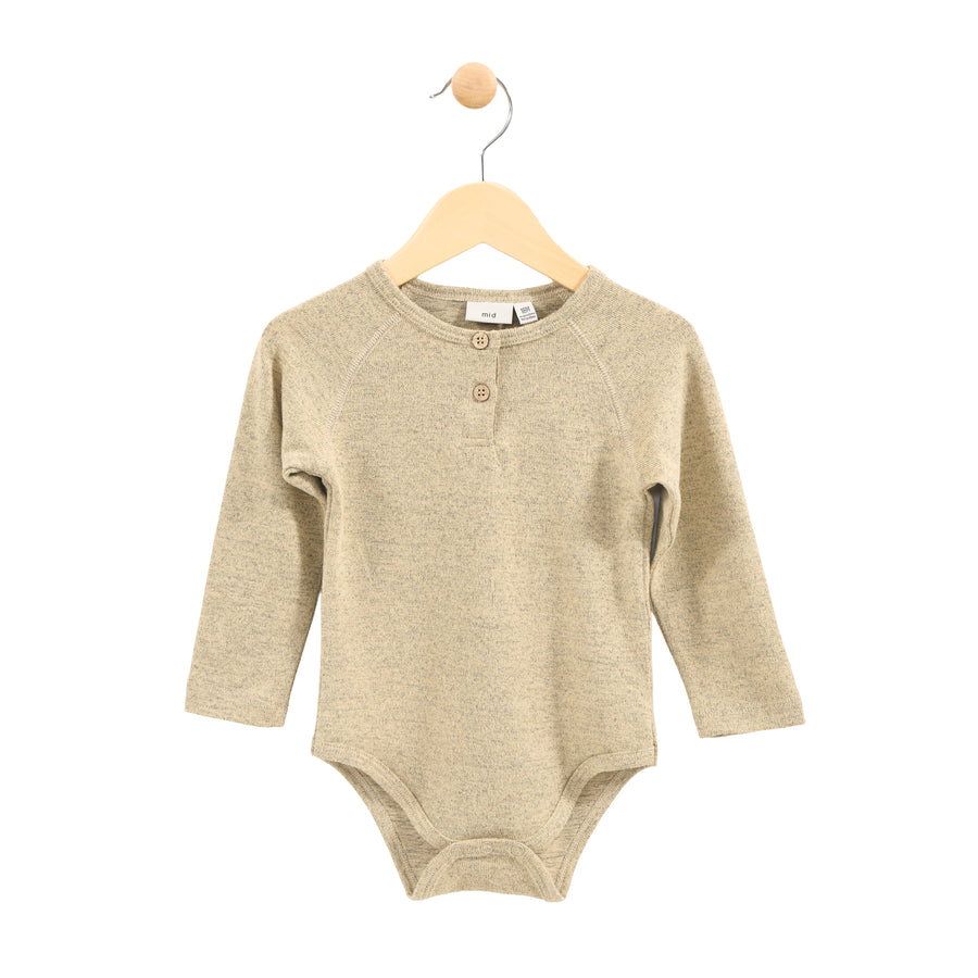 Infant Boy's Bodysuit - Sand