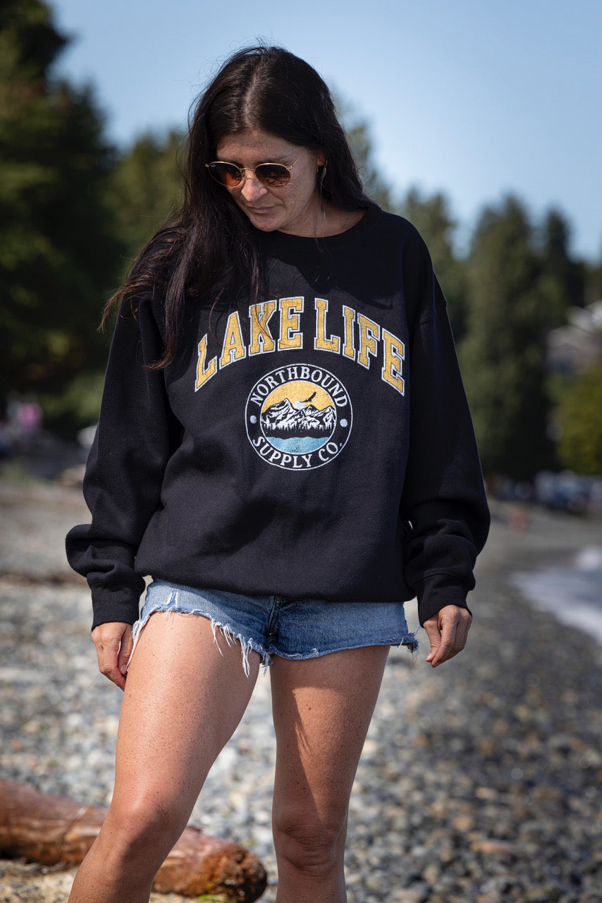 Unisex Lake Life Crewneck