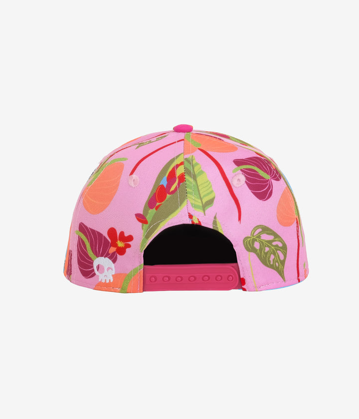 Kid's Paradise Cove Snapback Hat - Fuschia