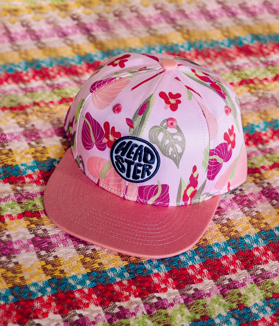 Kid's Paradise Cove Snapback Hat - Fuschia