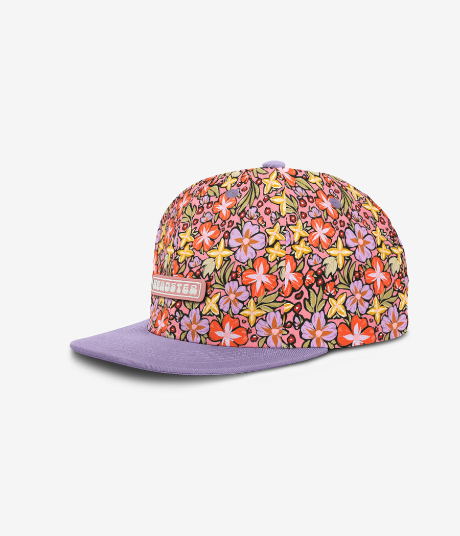 Retro Bloom Snapback Hat