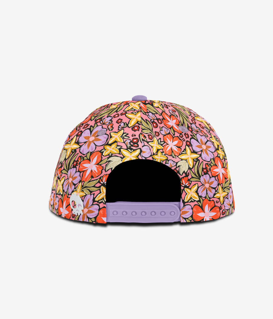 Retro Bloom Snapback Hat