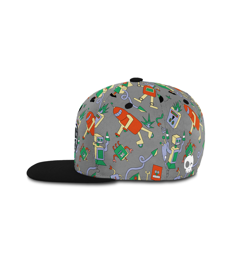 Kid's Robotic Chaos Snapback