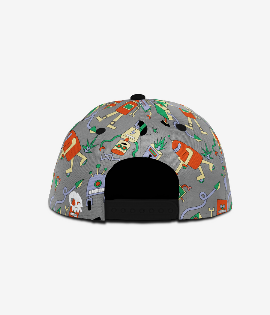 Kid's Robotic Chaos Snapback