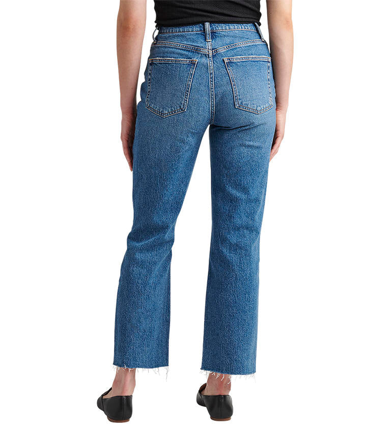 Ladies Highly Desirable High Rise Straight Jean