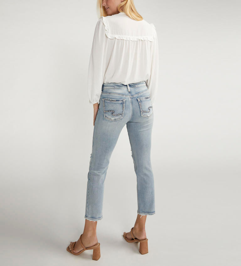 Ladies Suki Straight Crop Jean