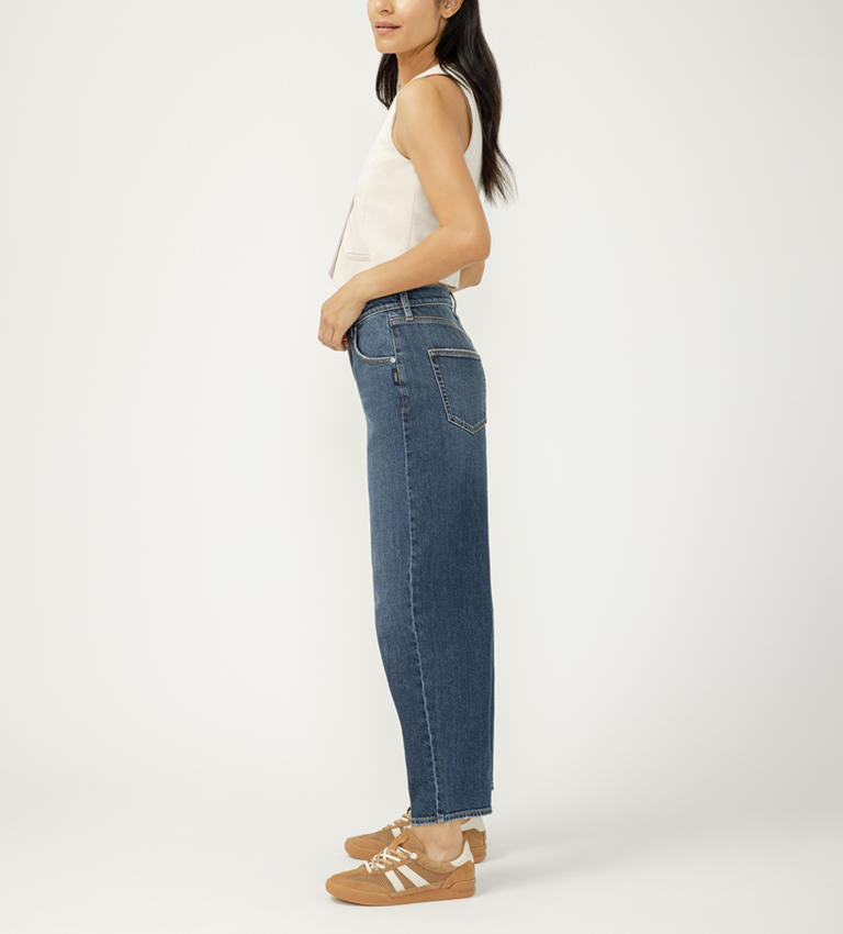 Ladies Barrel Leg Jean - 28
