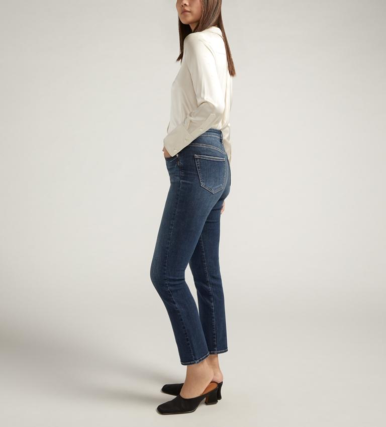 Ladies Isbister High Rise Straight Leg Jean