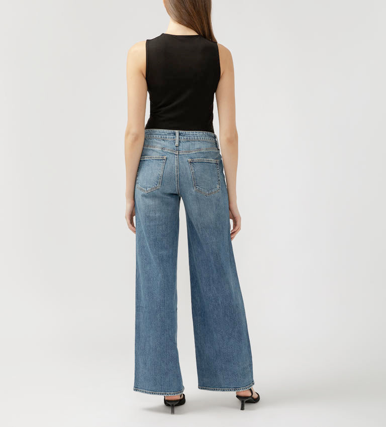 Ladies Suki Wide Leg Jean