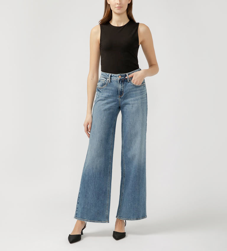 Ladies Suki Wide Leg Jean