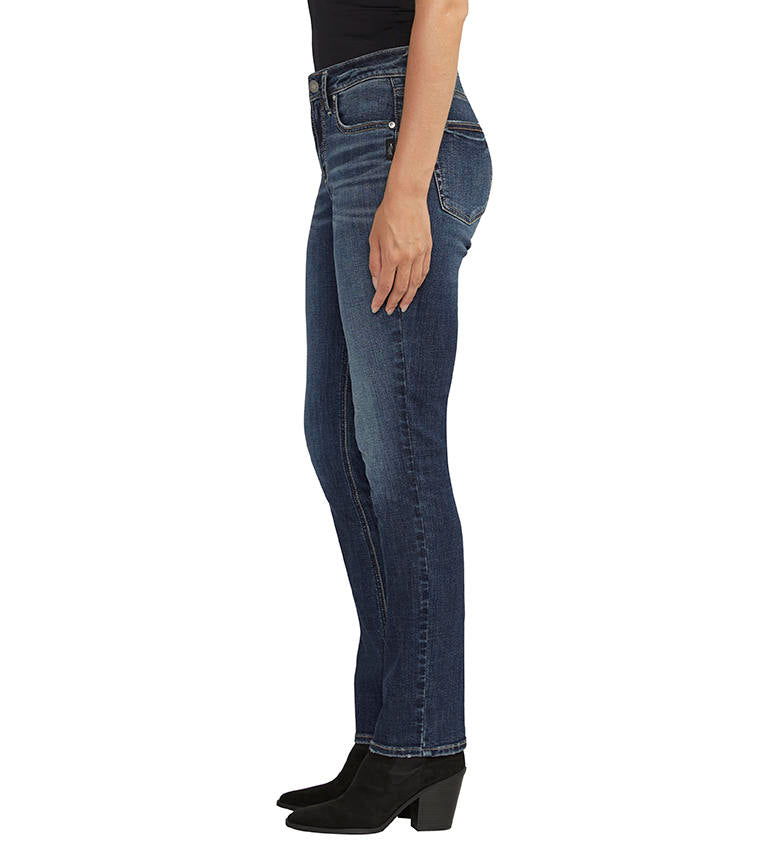 Ladies Avery High Rise Straight Jean