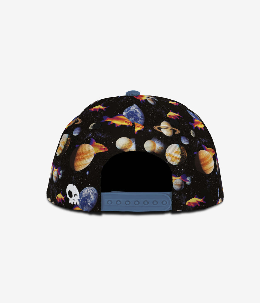 Space Fish Snapback Hat