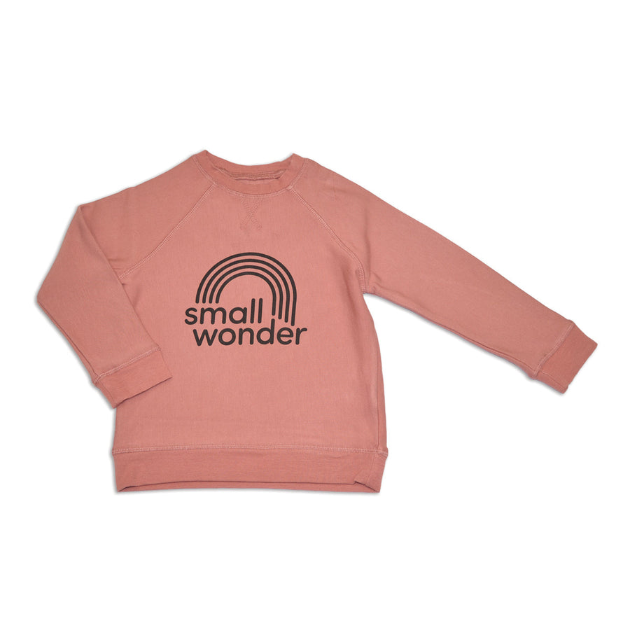 Infant Bamboo Fleece Sweater - Ash Rose