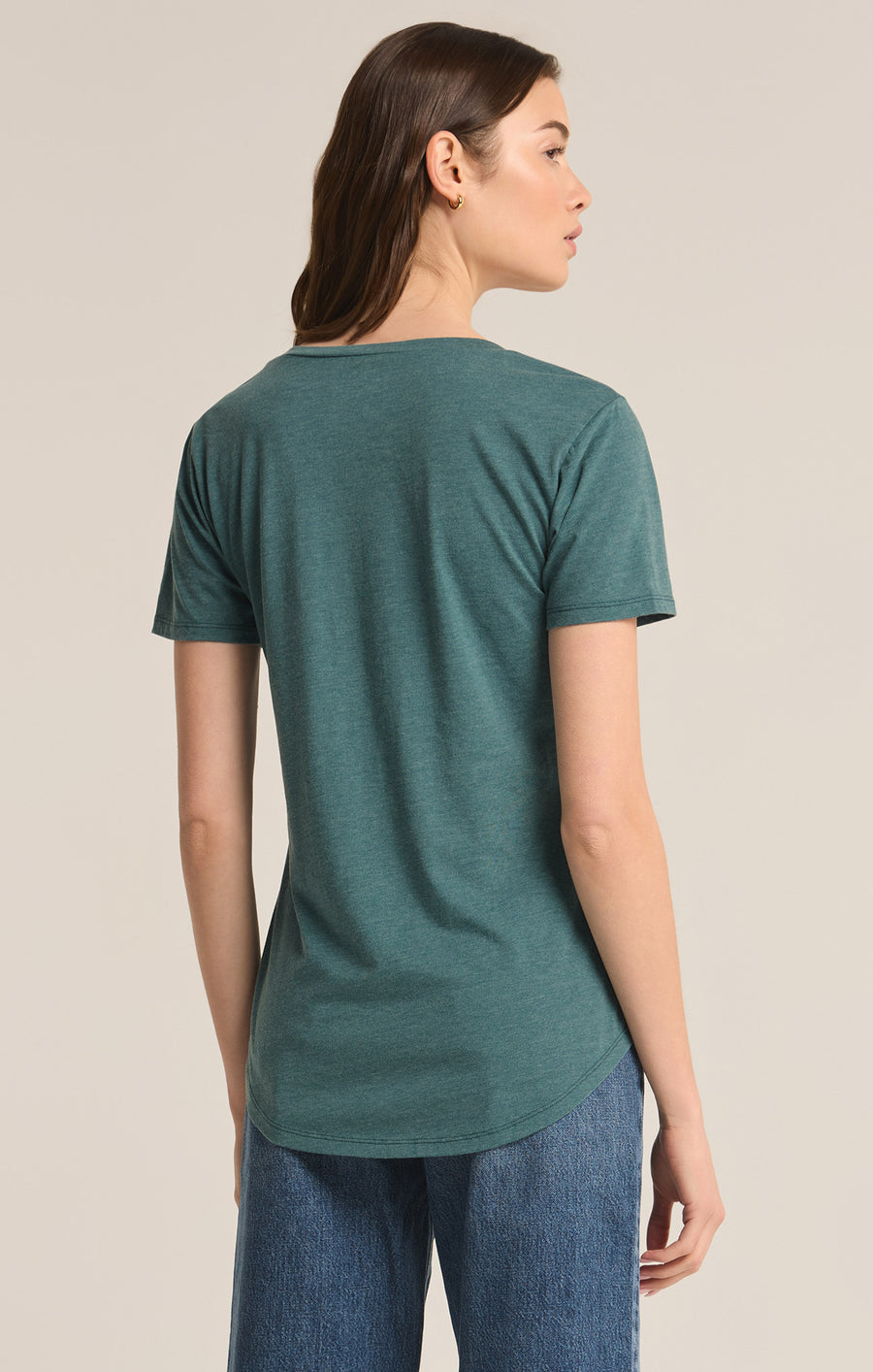 Ladies Pocket Tee - Dragon Fly