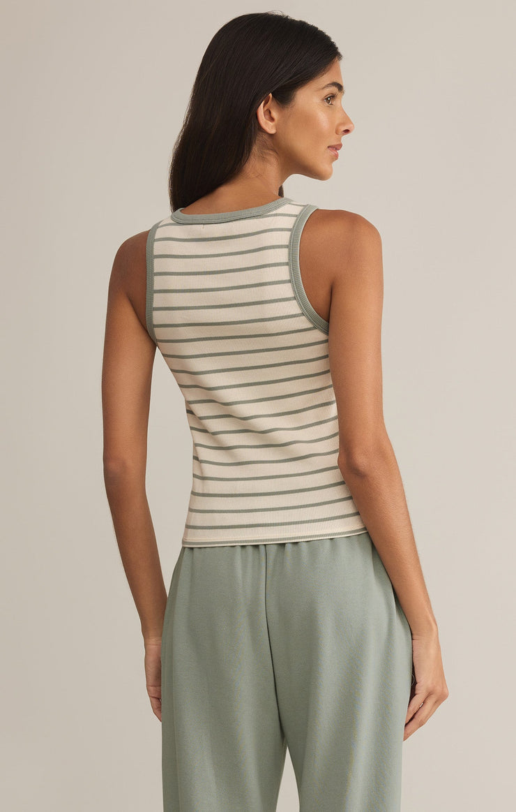 Ladies Hadley Striped Tank Top