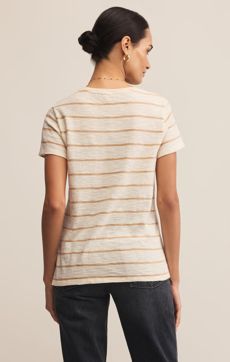 Ladies Foundation Striped Tee