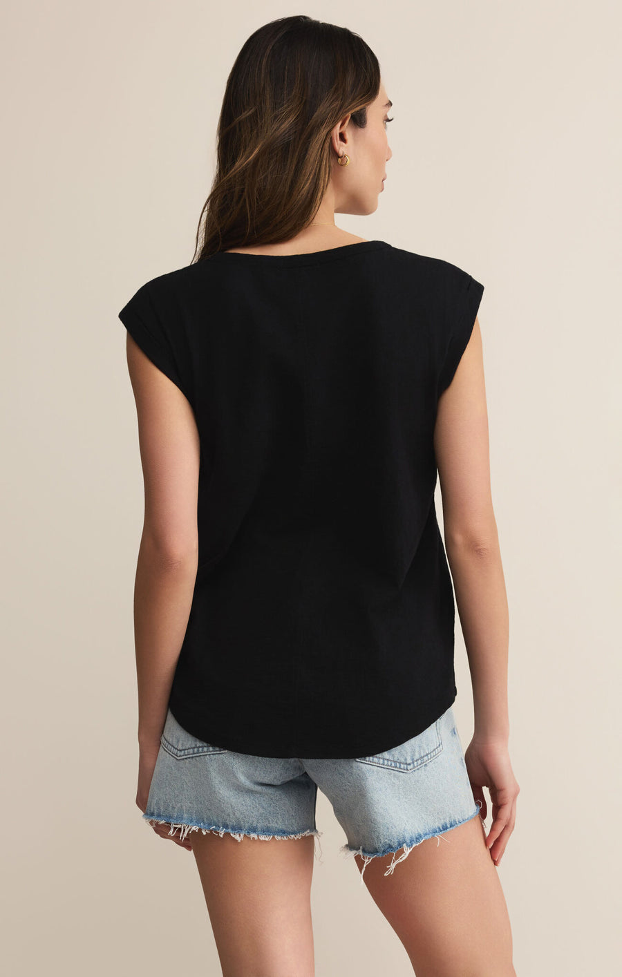 Ladies Per Diem Tee - Black