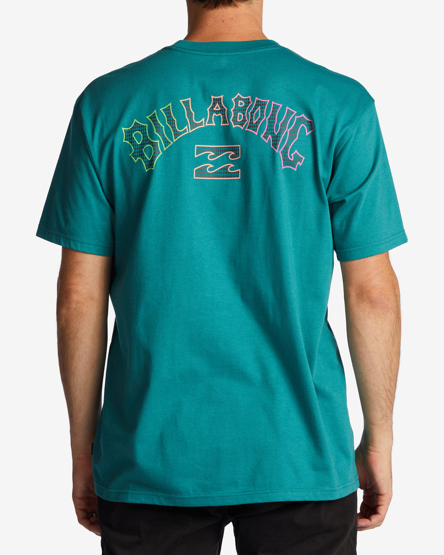 Men's Arch Fill T-Shirt - Teal