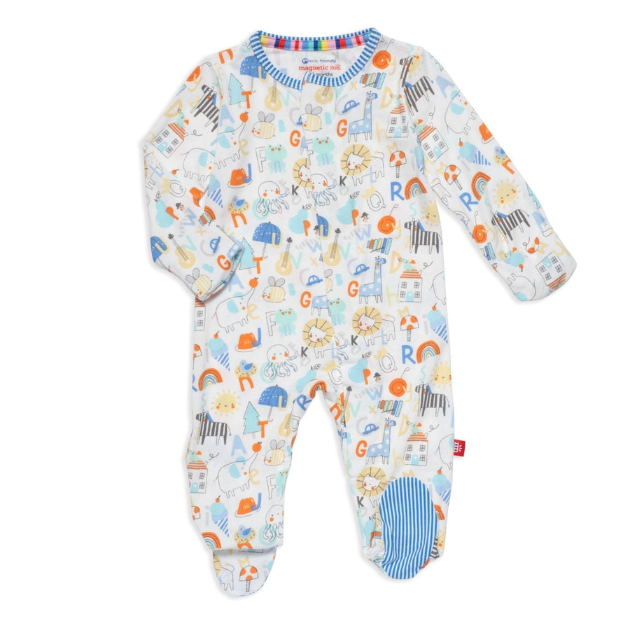 Infant Alpha Pop Modal Magnetic Onesie