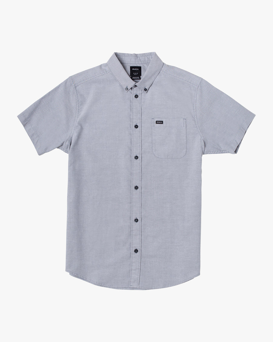 Boy's (8-16) That'll Do Stretch Button Up Shirt - Pavement