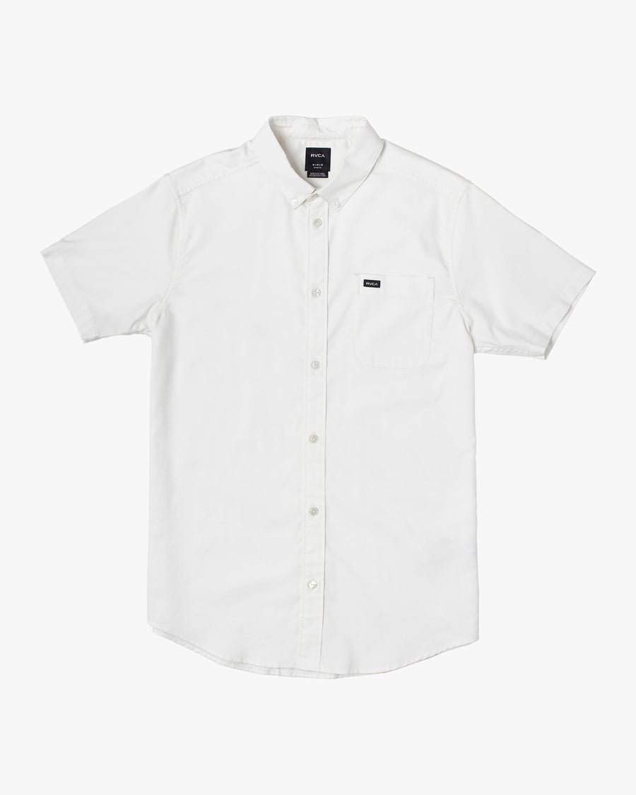 Boy's (8-16) That'll Do Stretch Button Up Shirt - White