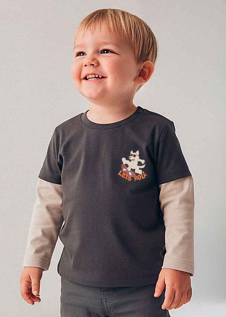 Infant Boy's Long Sleeve Top
