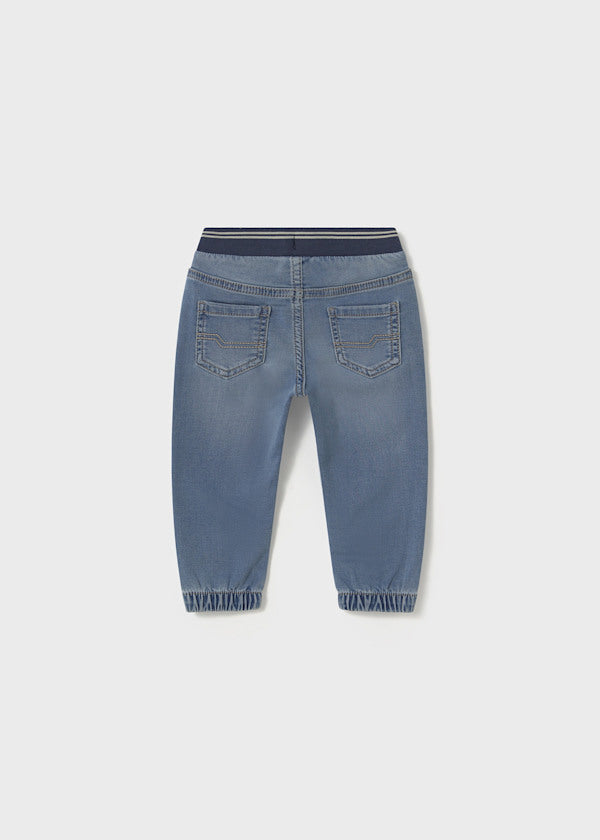 Infant Boy's Denim Jogger Pants