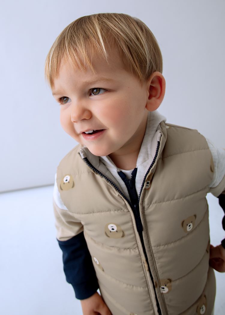 Infant Boy's Reversible Vest