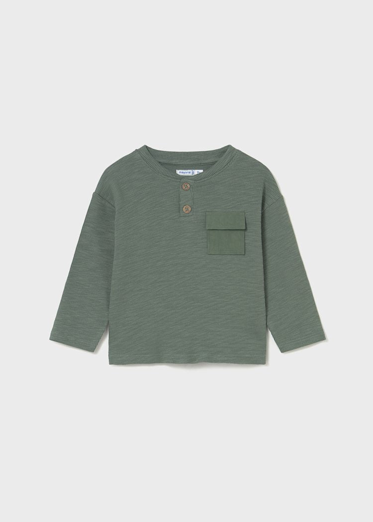 Infant Boy Long Sleeve Top - Spruce