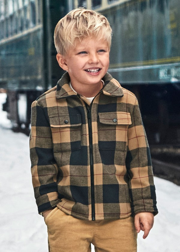 Boy's (2-9) Plaid Jacket